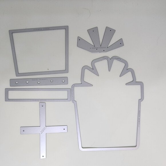 Sizzix Framelits 661844 Stephanie Barnard 6 pc die set - Picture 3 of 3